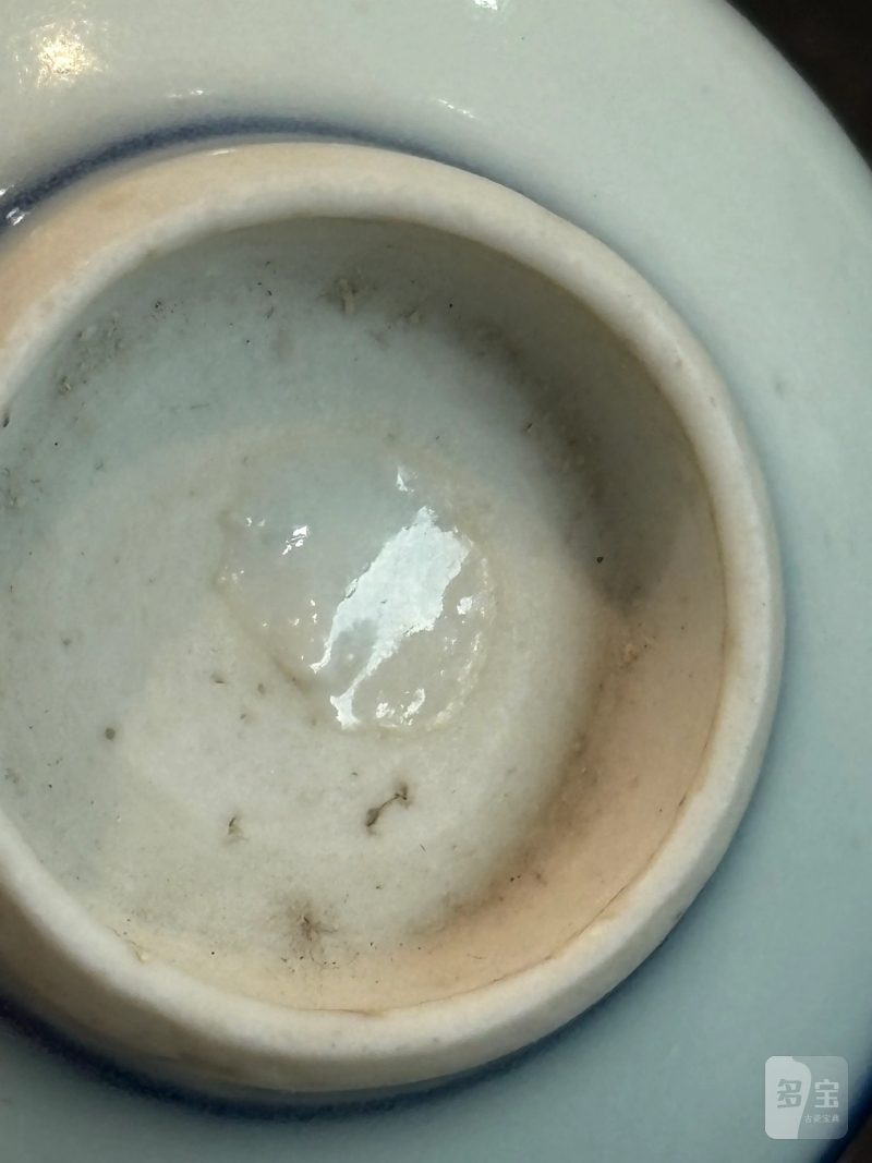 清 青花小杯两只 - 图18